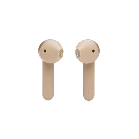 JBL Tune 225TWS - Gold - True wireless earbuds - Detailshot 1